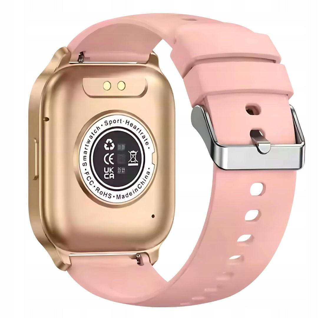 SMARTWATCH WATCH POLISH MENU TALK SPORT SMART WATCH WOMEN'S 2 STRIPES Packaging status original