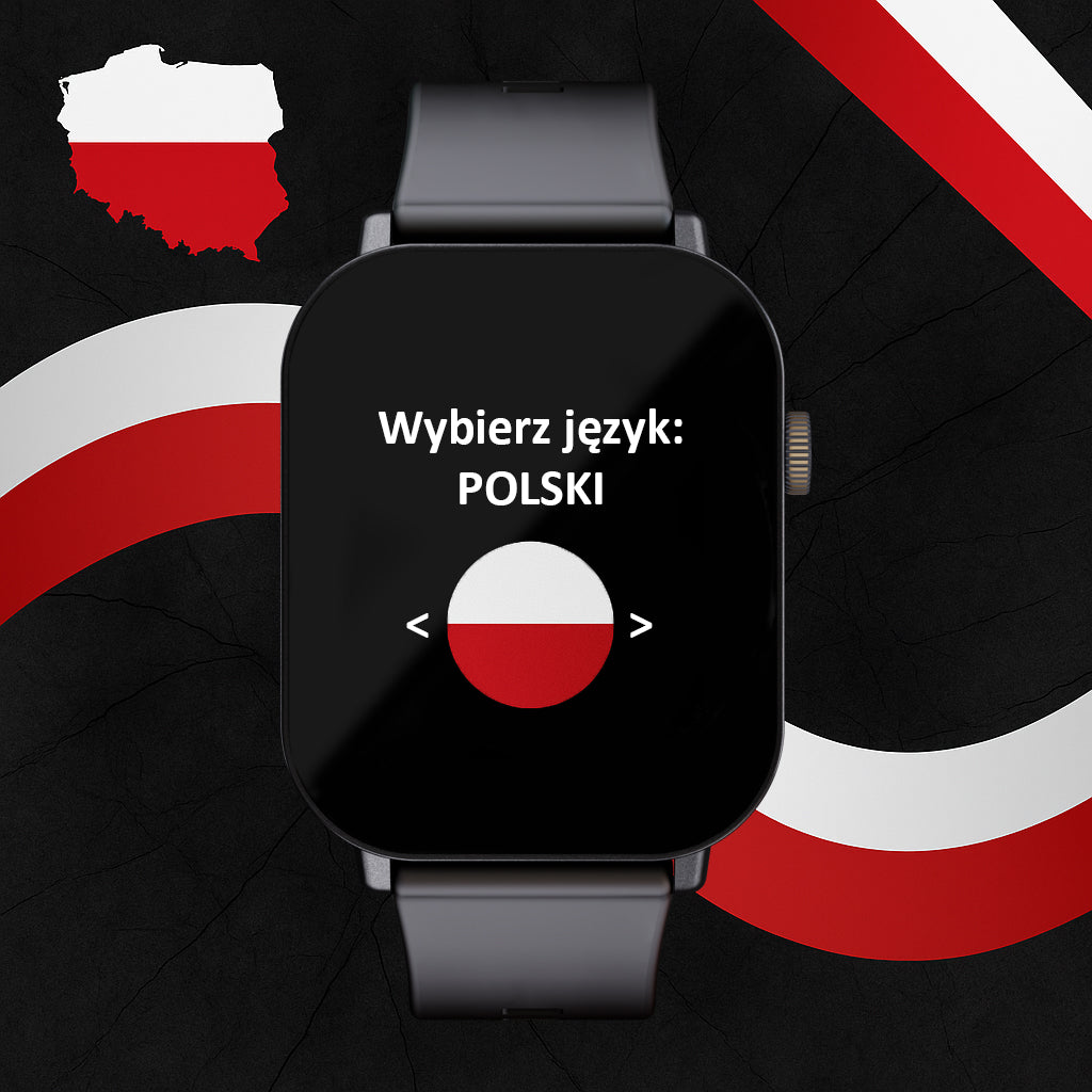 SMARTWATCH WATCH POLISH MENU WATERPROOF SPORT HEALTH MEASUREMENTS CONVERSATION EAN (GTIN) 5900804145417