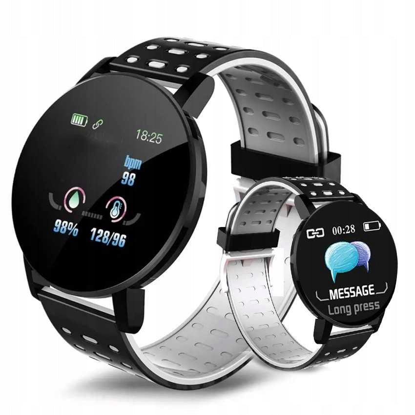 SMARTWATCH WATCH STEPS PULSE HEART RATE SMS CONNECTION OUTLET Manufacturer code M119