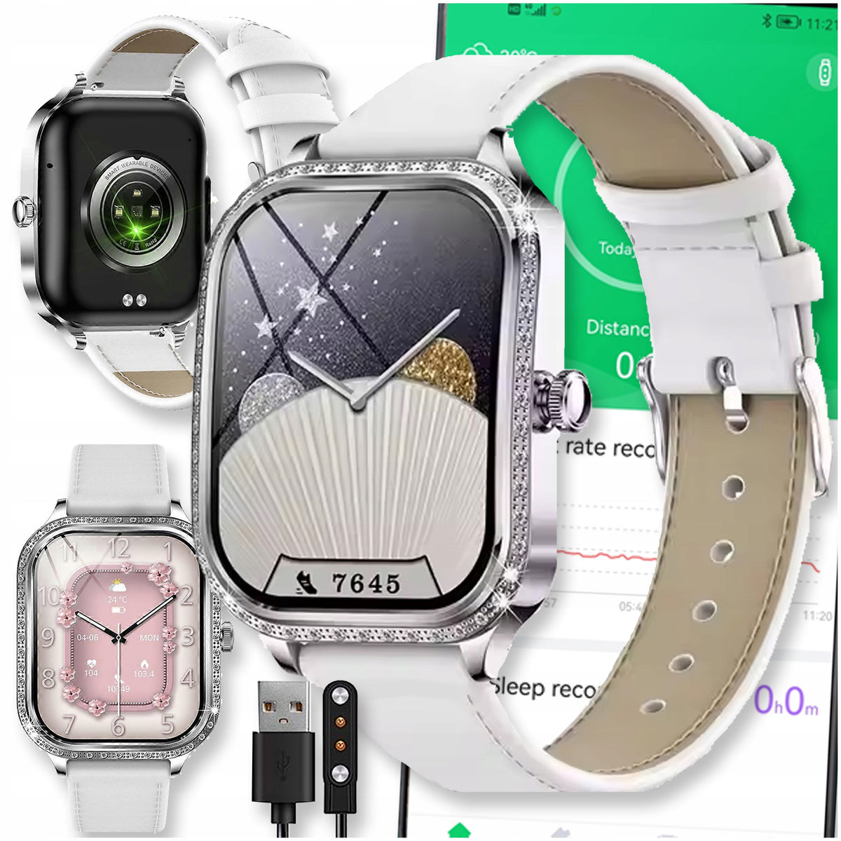 SMARTWATCH WATCH WATCH AMOLED BLUETOOTH TALK MENU PL WOMEN SMARTBAND