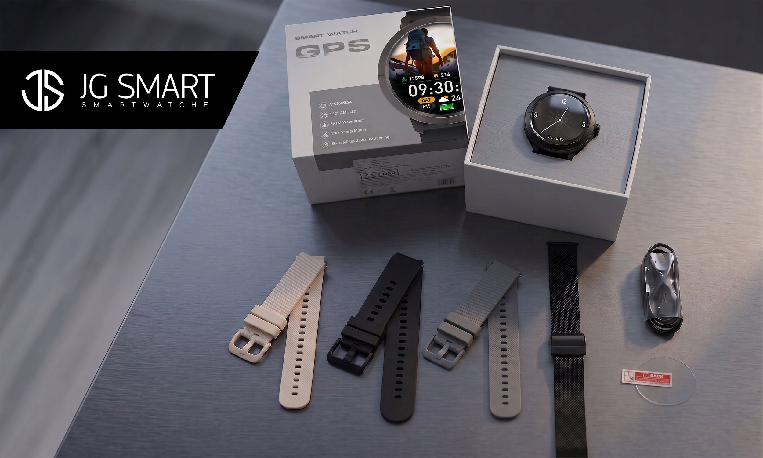 SMARTWATCH WATCH WITH GPS MENU PL TALK SPORT PULSE IP68 SMART WATCH AMOLED Manufacturer code smart watch jg smart gps wodoodporny menu pl