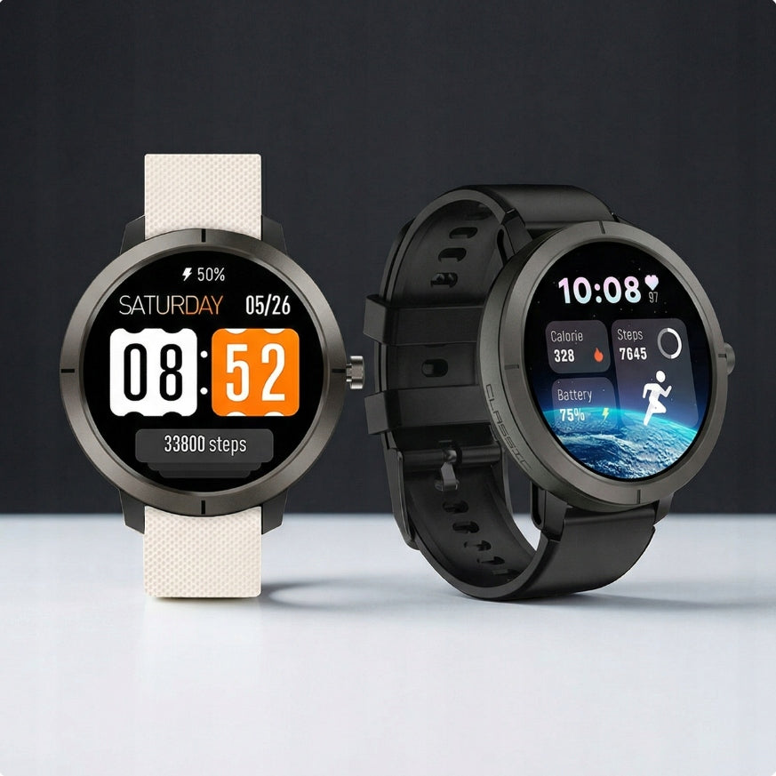 SMARTWATCH WATCH WITH GPS MENU PL TALK SPORT PULSE IP68 SMART WATCH AMOLED Packaging status original