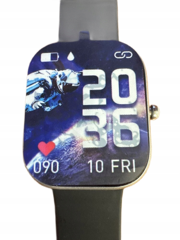 SMARTWATCH WITH COLOR DISPLAY PEDOMETER PULSE MONITOR