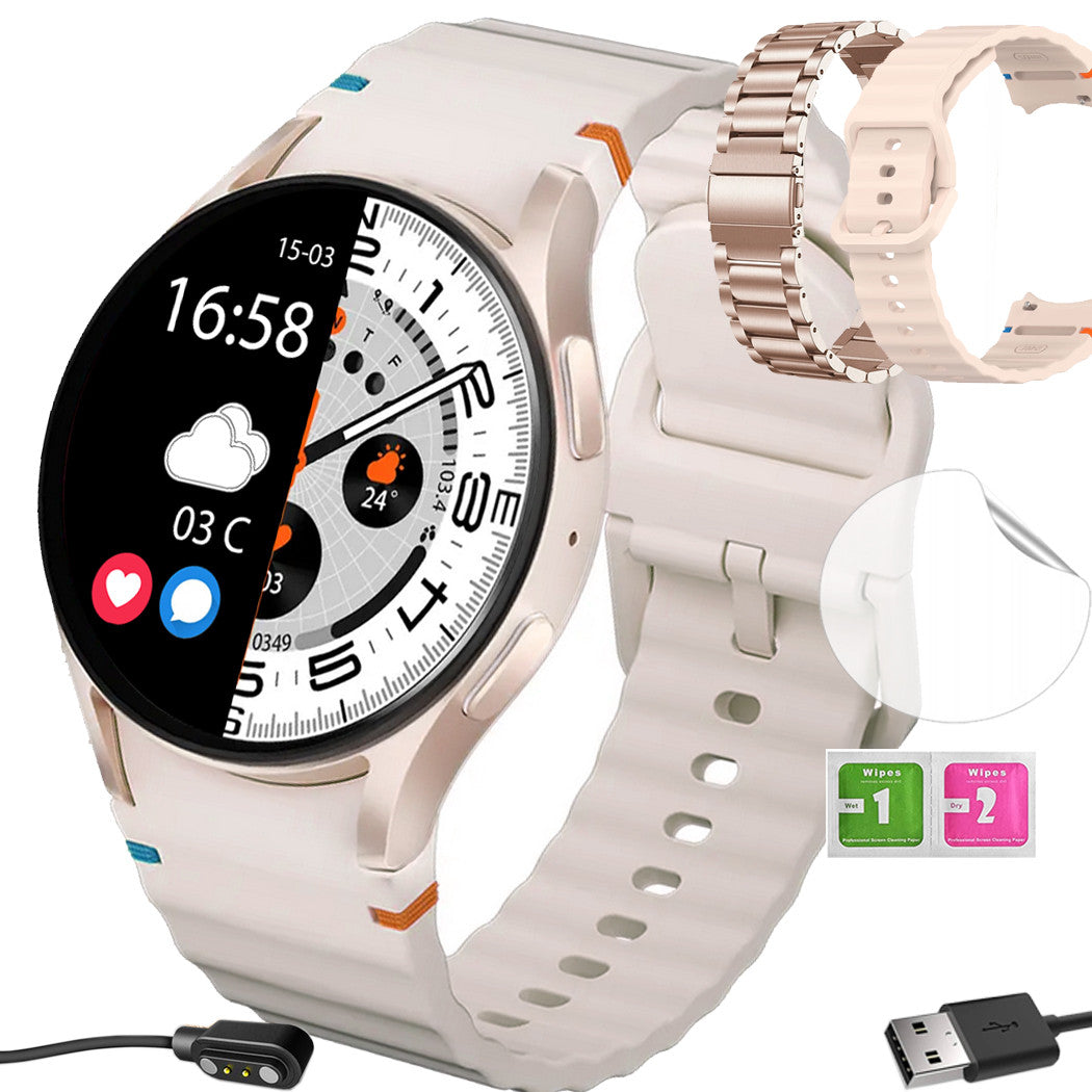 SMARTWATCH WITH CONVERSATIONS PL MENU BRASOLETA+STRAP SMART WATCH 7