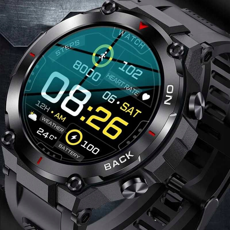 SMARTWATCH WITH GPS MEN'S WATCH POLISH MENU 480mAh Brand Smart-Trend