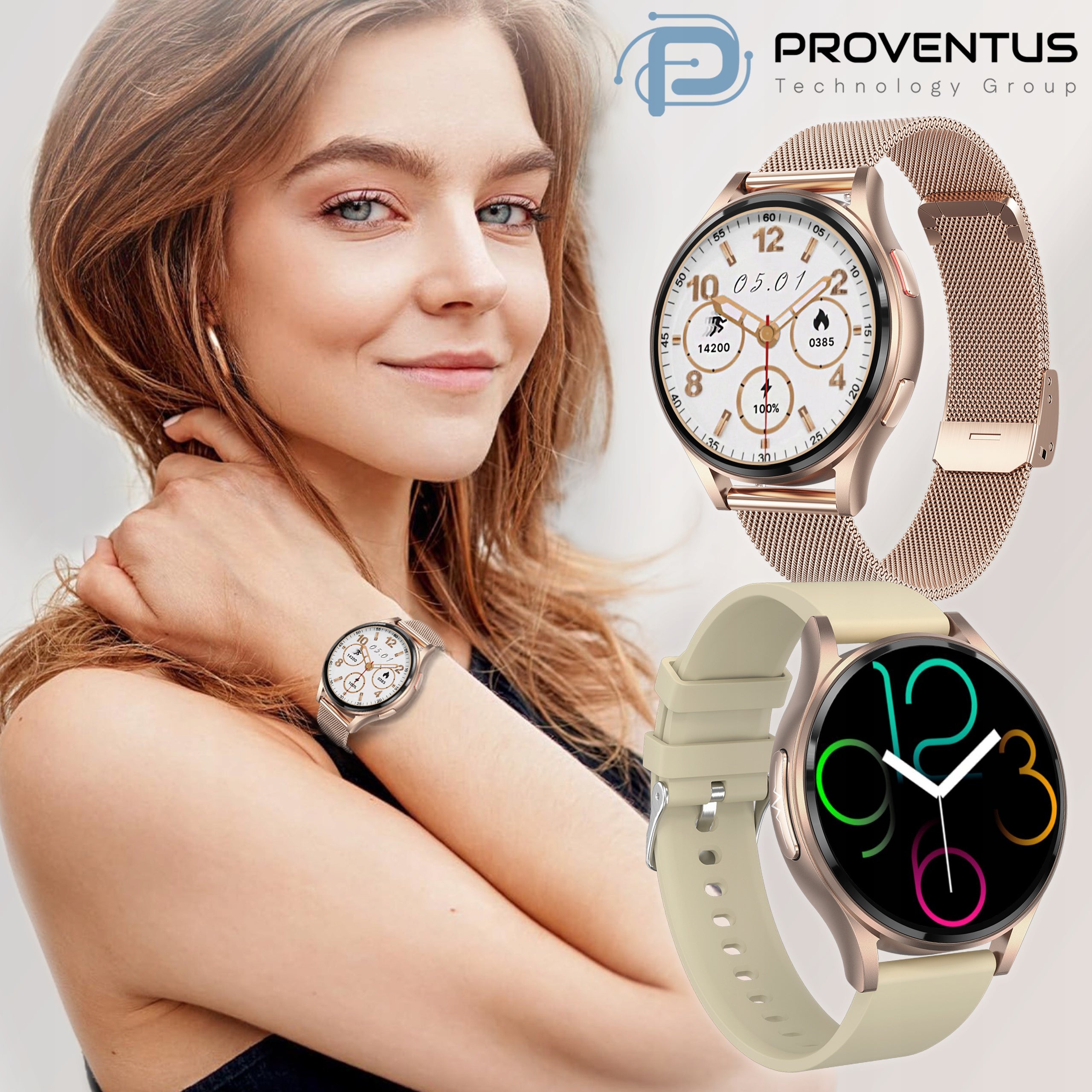 SMARTWATCH WOMEN'S CARDIOWATCH MEASUREMENT EKG HRV CALL PRESSURE SMS SPORT PL EAN (GTIN) 5905947552320