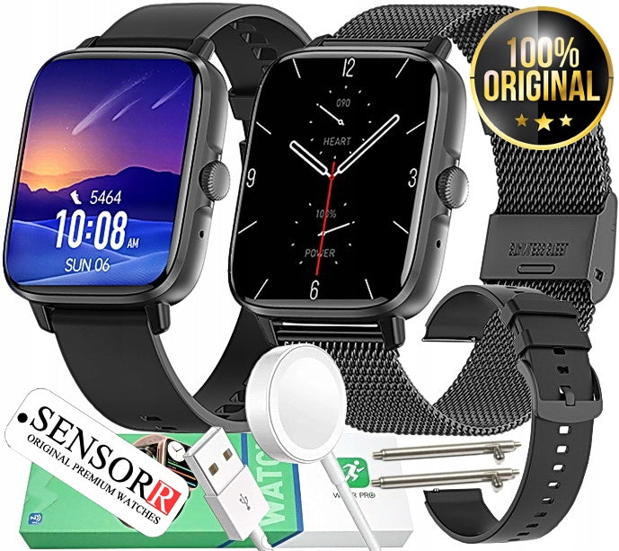 SMARTWATCH WOMEN'S INDUCTION TALK BLOOD PRESSURE MONITOR HEART RATE MONITOR EKG PL