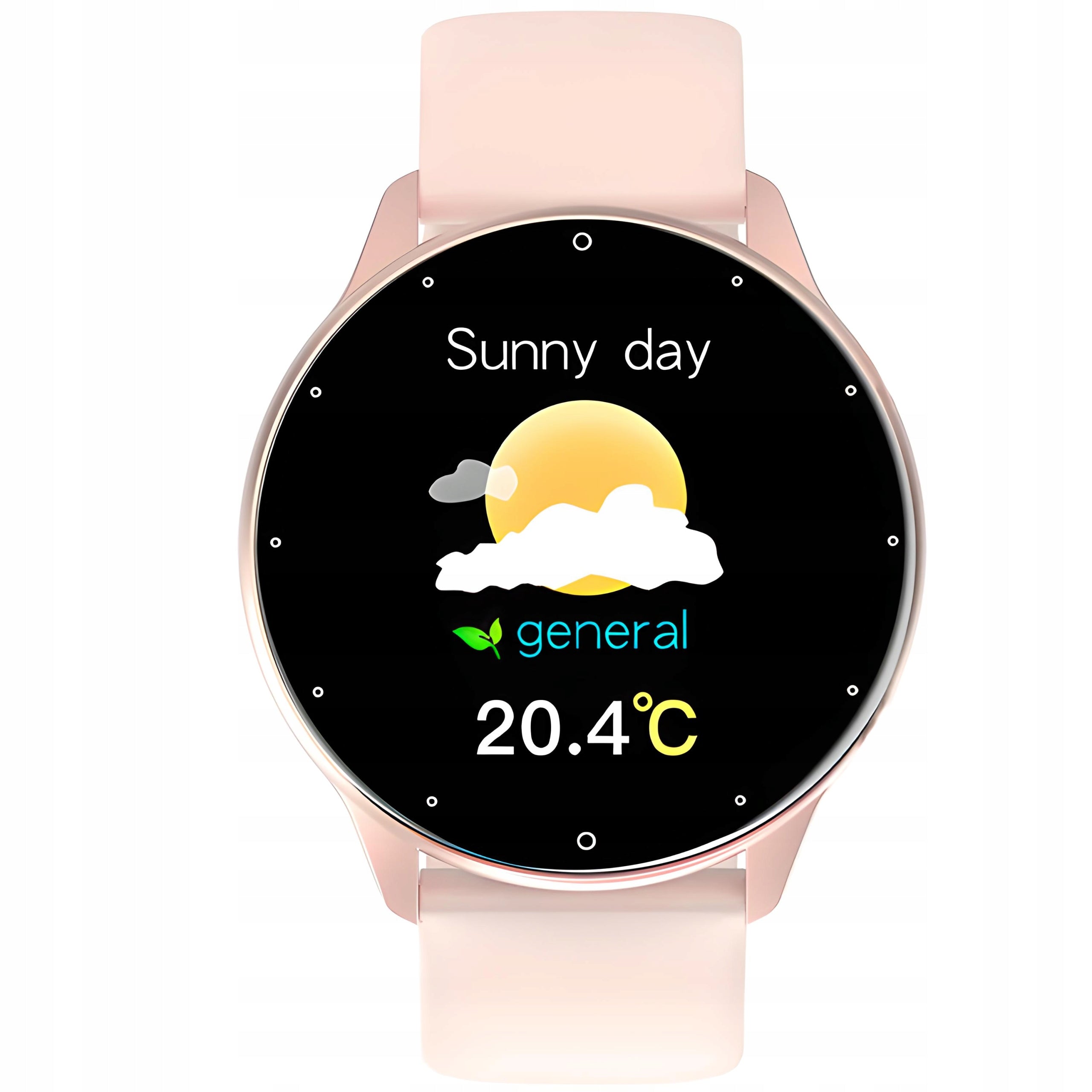 SMARTWATCH WOMEN'S PINK TOUCHSCREEN APP Packaging status original