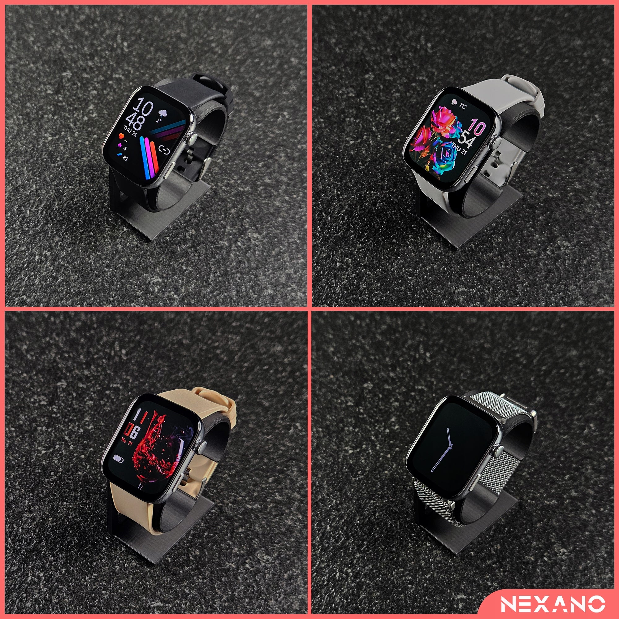 SMARTWATCH WOMEN'S SMART WATCH CONVERSATION PL MENU POLISH SPORT 4 STRIPES EAN (GTIN) 5907150985070