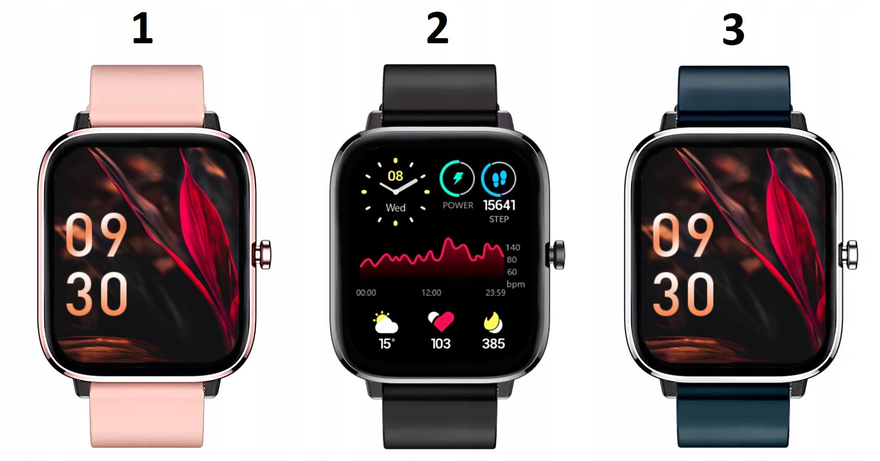 SMARTWATCH WOMEN'S TALK PRESSURE SMS BOX ENGRAVING Packaging status original