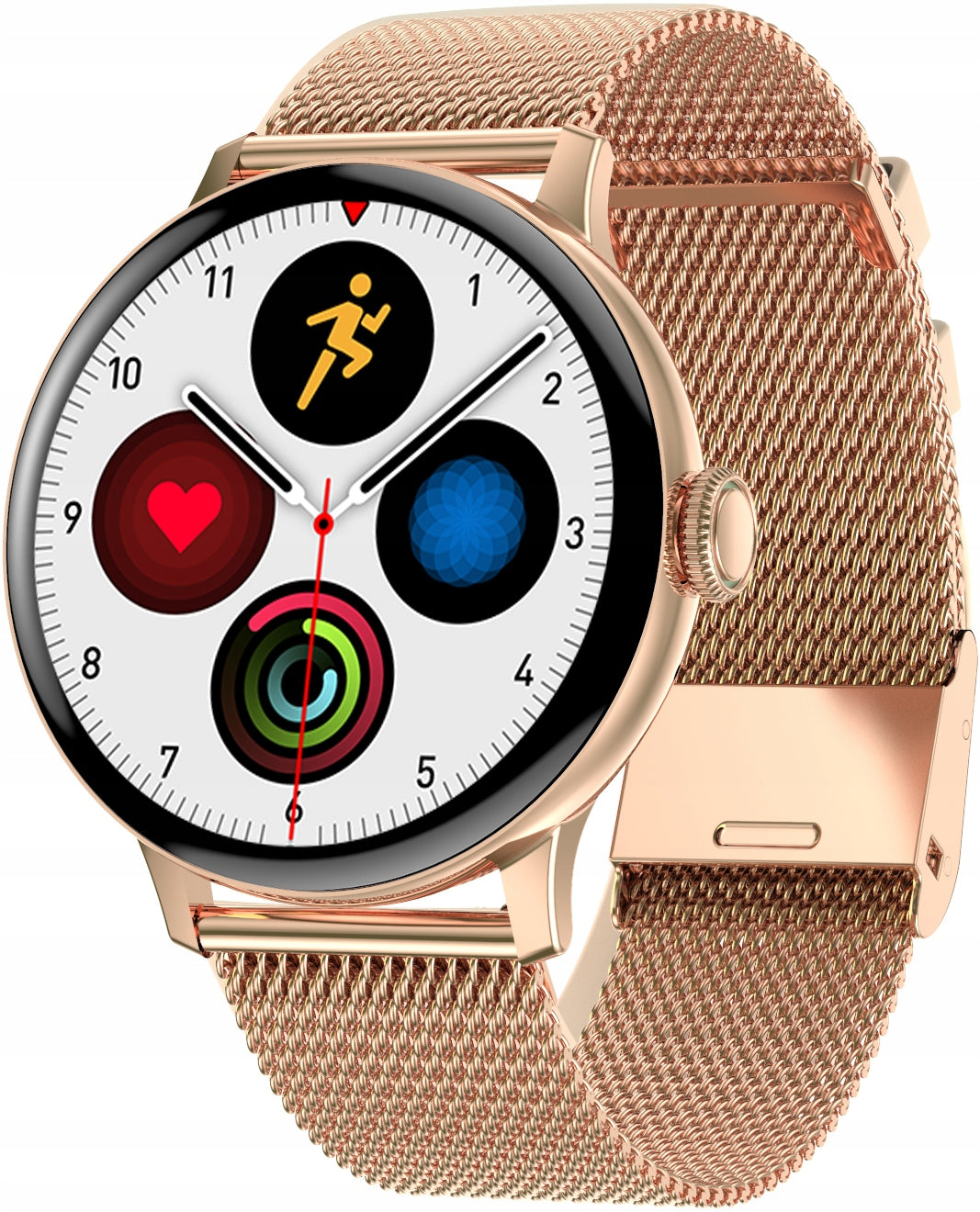 SMARTWATCH WOMEN'S WATCH ECG CONVERSATIONS PULSE 2 STRIPES SPORT GOLD POLISH MENU Packaging status original