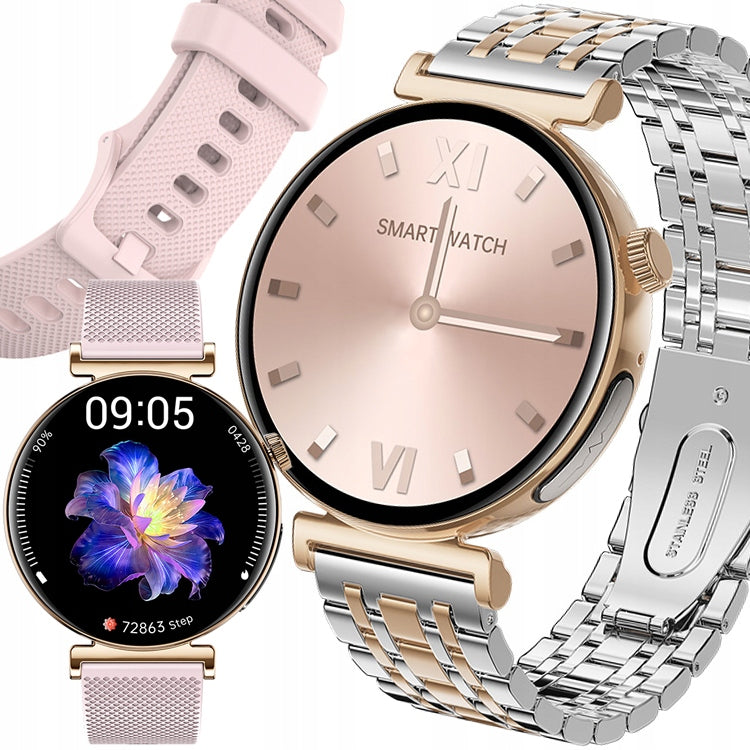 SMARTWATCH WOMEN'S WATCH EKG PRESSURE HEART RATE TALK SMART WATCH MENU PL