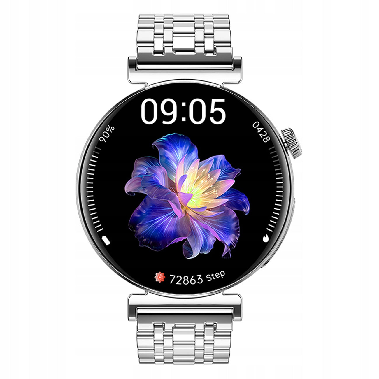 SMARTWATCH WOMEN'S WATCH MEASUREMENT EKG PRESSURE PULSE CALL NOTIFICATION Packaging status original