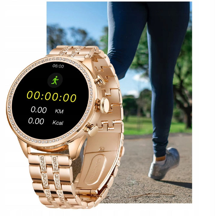 SMARTWATCH WOMEN'S WATCH PL CALL MENU BLUETOOTH CALL SPORT SMART WATCH Color pink