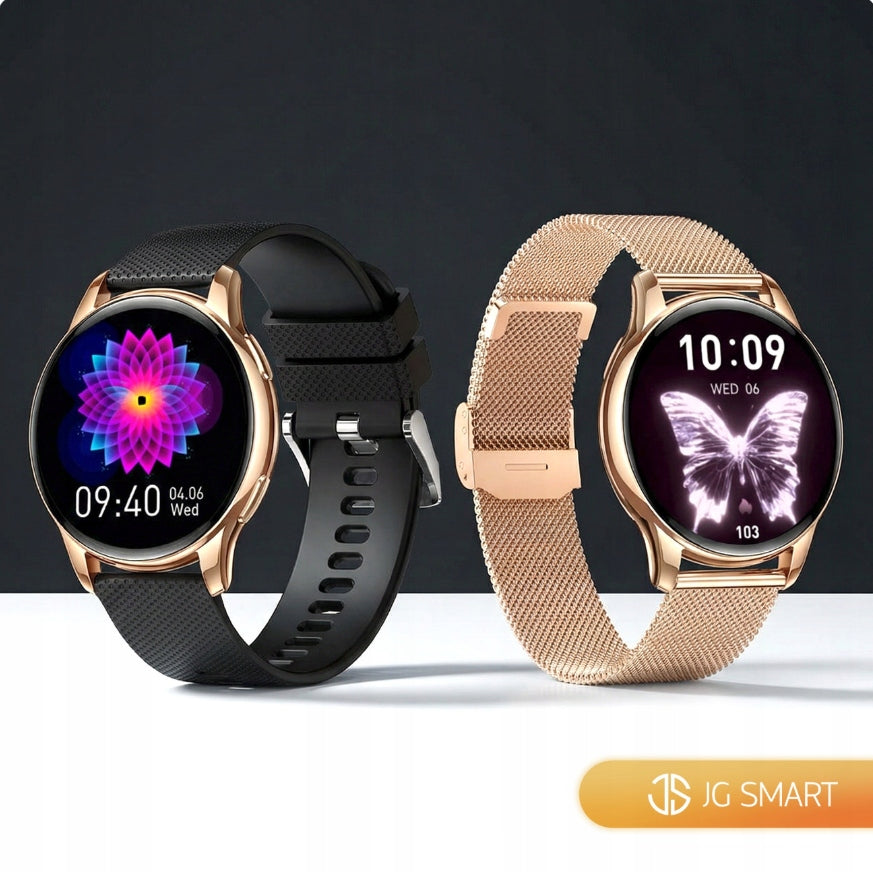 SMARTWATCH WOMEN'S WATCH PL MENU CALL NOTIFICATIONS SMART WATCH 4 STRIPES Brand JG Smart