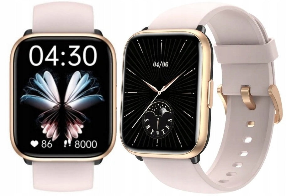 SMARTWATCH WOMEN'S WATCH POLISH MENU TALKING PRESSURE PULSE SPORT HEALTH