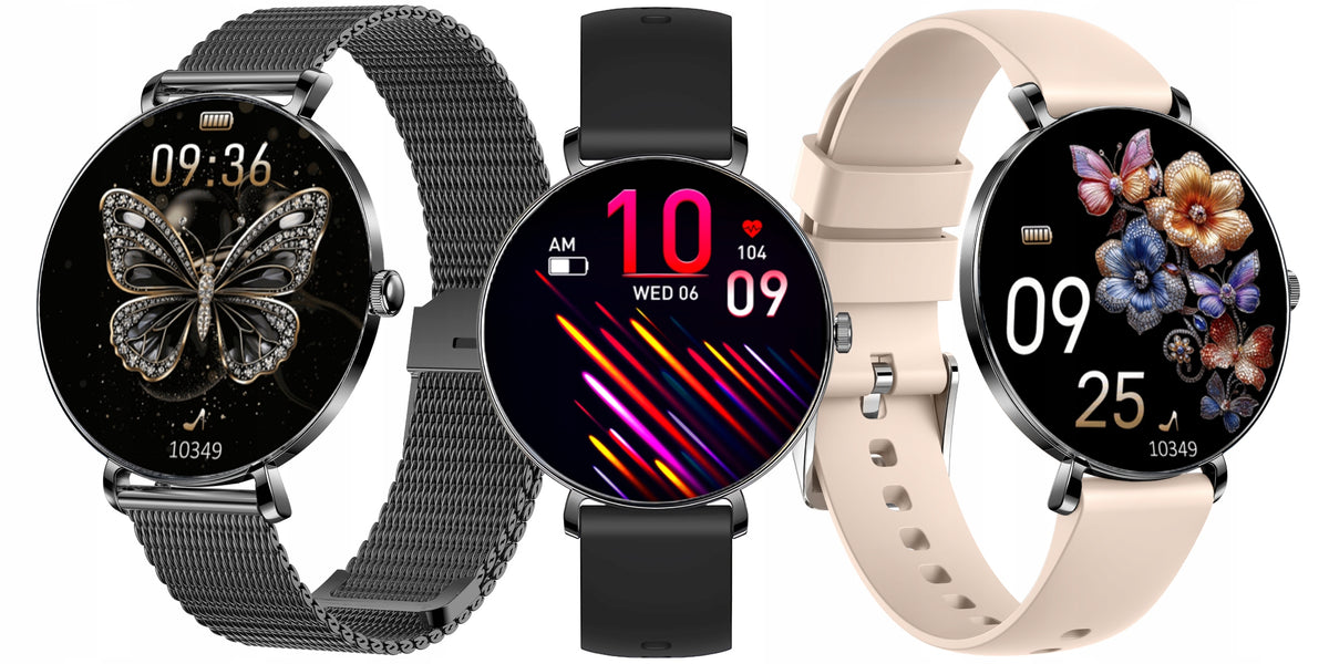 SMARTWATCH WOMEN'S WATCH SMART WATCH TALK MENU POLISH HEALTH 3 STRIPES Manufacturer code NEXANO NOVA CZARNY