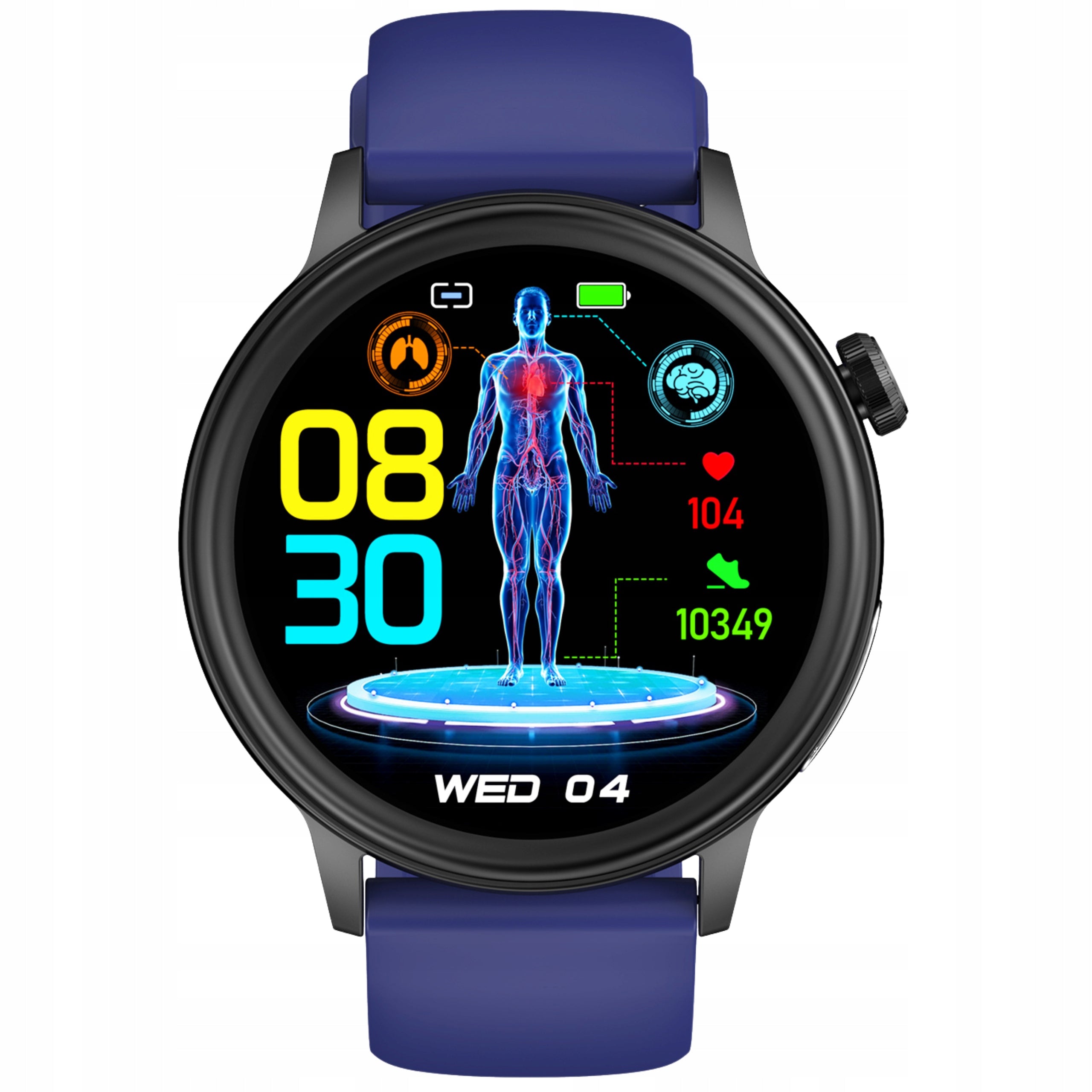 SMARTWATCH WOMEN'S WATCH TALKING ECG GLUCOSE PPG PRESSURE MENU POLISH