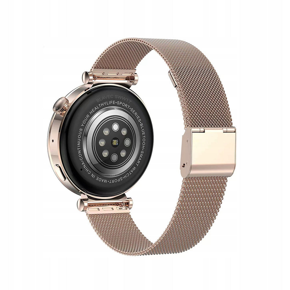 SMARTWATCH WOMEN'S WATCH WATERPROOF MENU PL AMOLED TALK HRV PULSE SPORT Manufacturer code Blavec Smartwatch Damski Amber