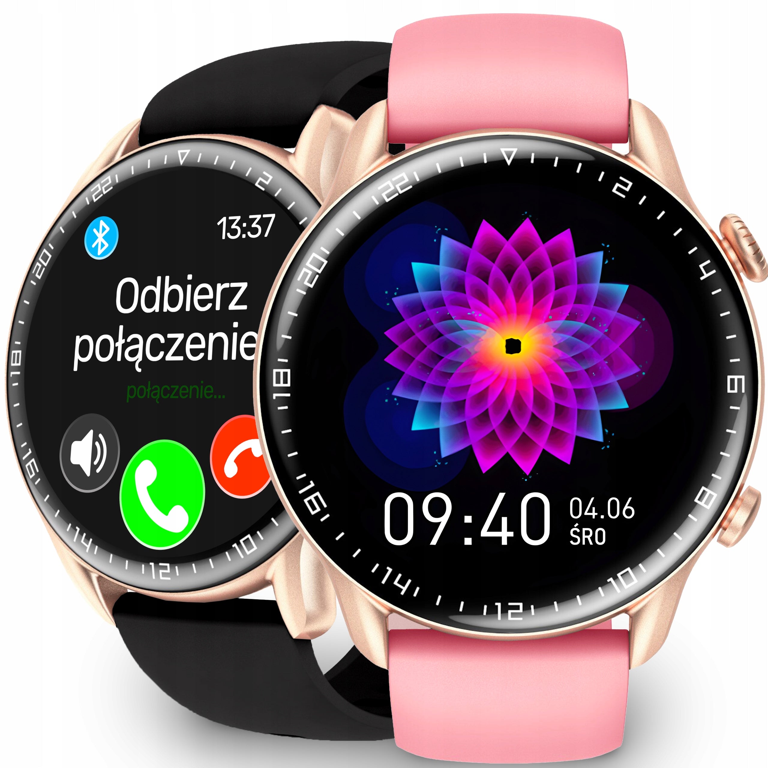 SMARTWATCH WOMEN'S WATERPROOF WATCH MENU PL AMOLED PULSE SPORT 2 STRIPES