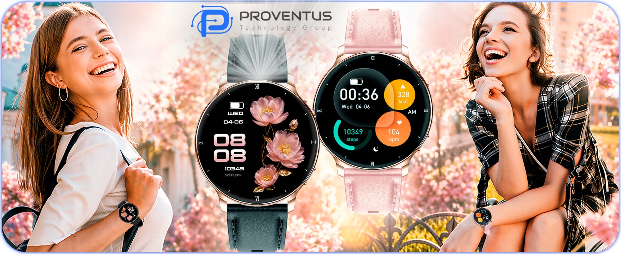 SMARTWATCH WOMEN WATERPROOF WATCH PRESSURE PULSE TALK MENU PL AMOLED Packaging status original