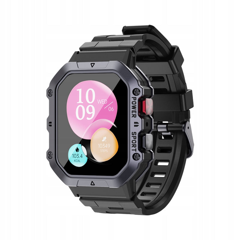 SMARTWATCH Watch POLISH MENU CONVERSATIONS Sports PULSE AMOLED