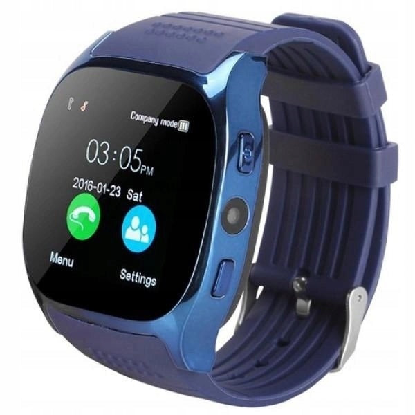SMARTWATCH X8 SMART WATCH SIM BLUE POLISH MENU NAVY BLUE Color blue