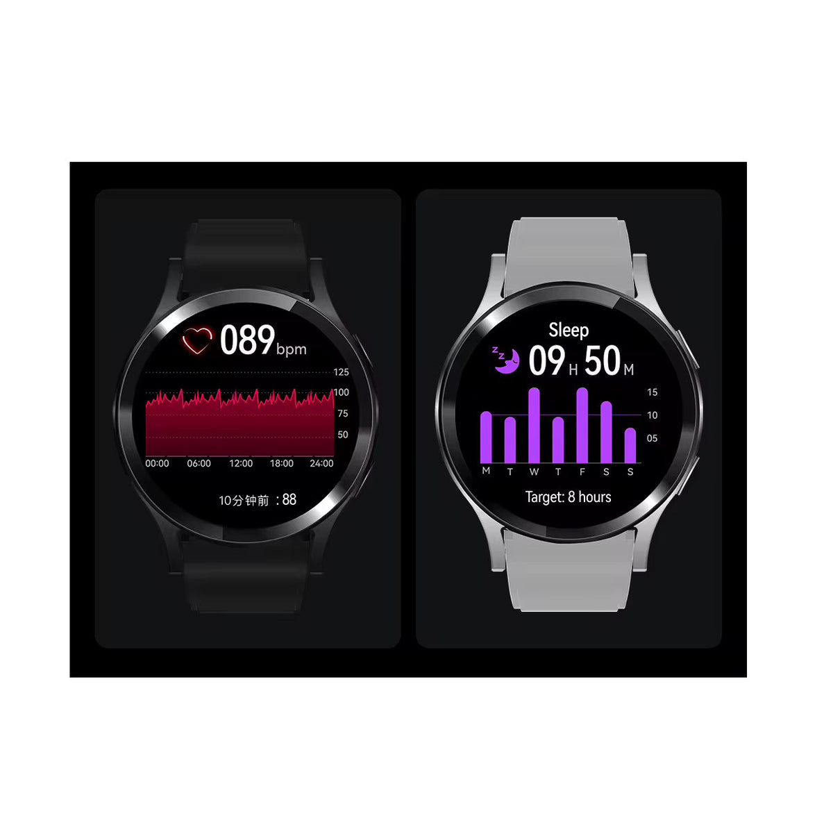 SMARTWATCH YOUNG- Menu PL, Conversations, Pedometer, Heart Rate Monitor - Sport Watch Functions alarm clock date display stopwatch waterproof pedometer heart rate monitor illumination Bluetooth touch screen