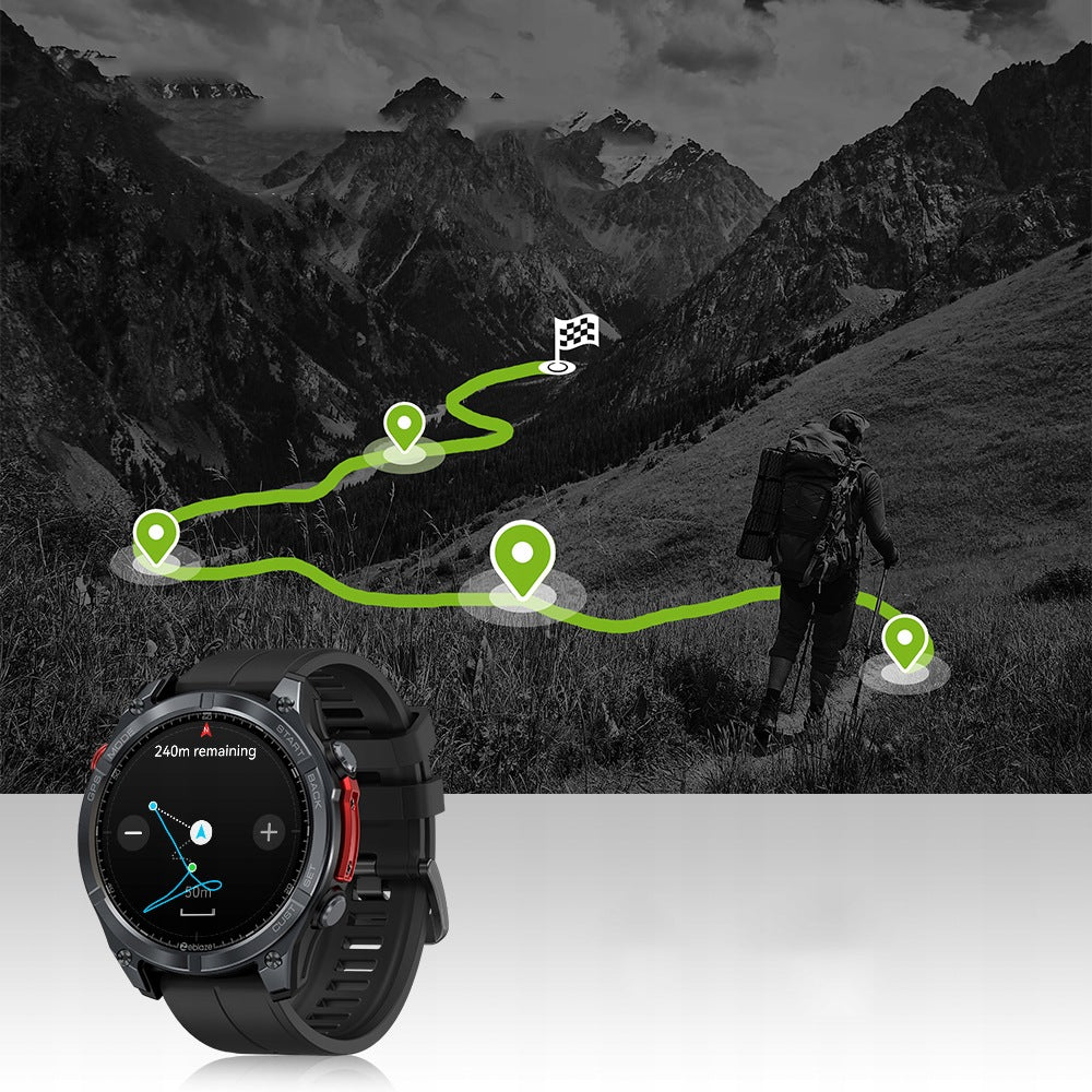 SMARTWATCH ZEBLAZE STRATOS 4 BLACK GPS AMOLED SPORTS WATERPROOF 5ATM Model other