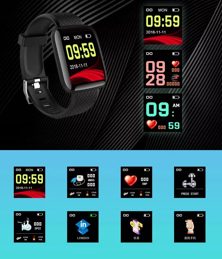 SMARTWATCH watch SMARTBAND Heart Rate Monitor Pedometer Brand Smartwatch V8