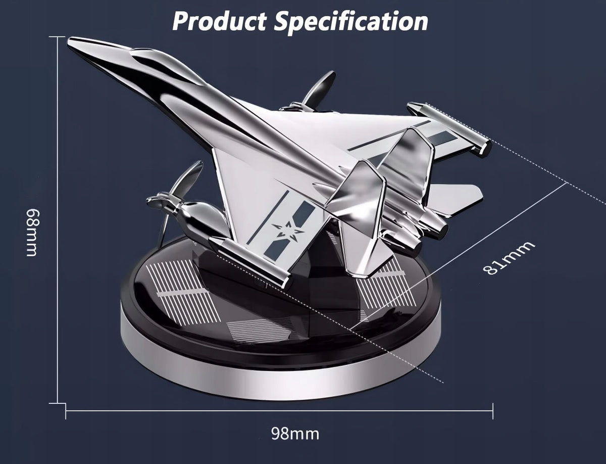 SMELL CAR DIFFUSER SOLAR DECORATION AIRPLANE GIFT IMPROVED Packaging status original