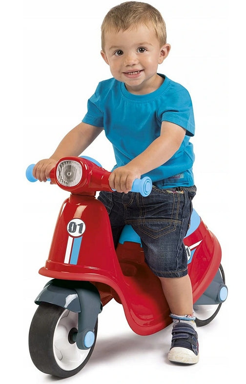 SMOBY Ride-on Scooter Balance Bike RED Brand Smoby