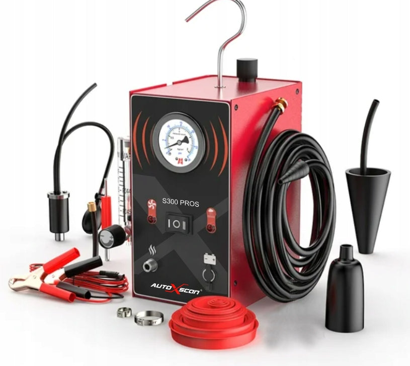 SMOKE GENERATOR SMOKE TESTER SMOKE DRYER + pump + plugs + PRESSURE GAUGE Manufacturer code S300