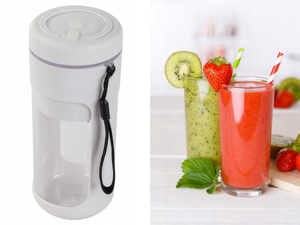 SMOOTHIE BLENDER PORTABLE USB WIRELESS ICE SHREDDER LANYARD Brand Verk Group