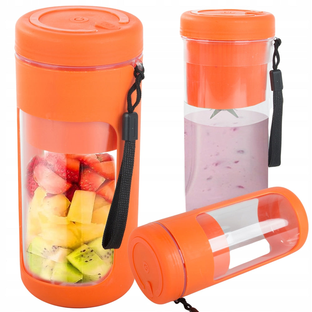 SMOOTHIE BLENDER PORTABLE USB WIRELESS ICE SHREDDER LANYARD
