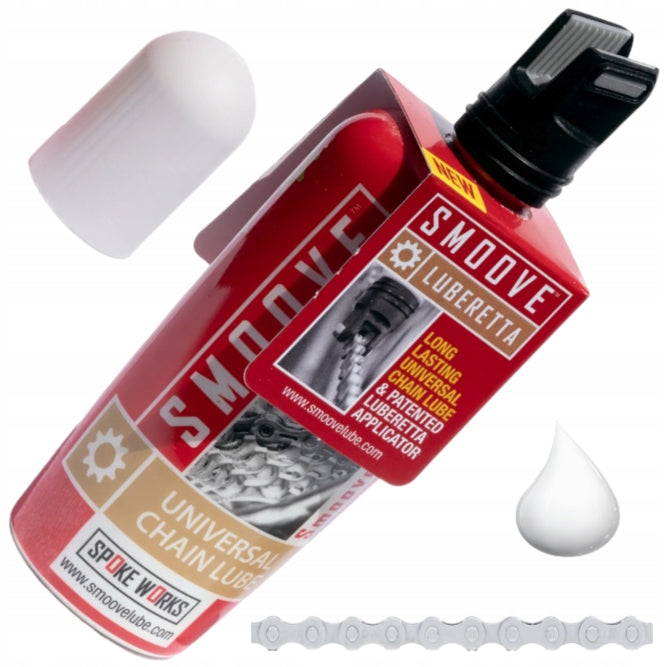 SMOOVE WAX LUBRICANT FOR BICYCLE CHAIN 125 ML APPLICATOR LUBERETTA