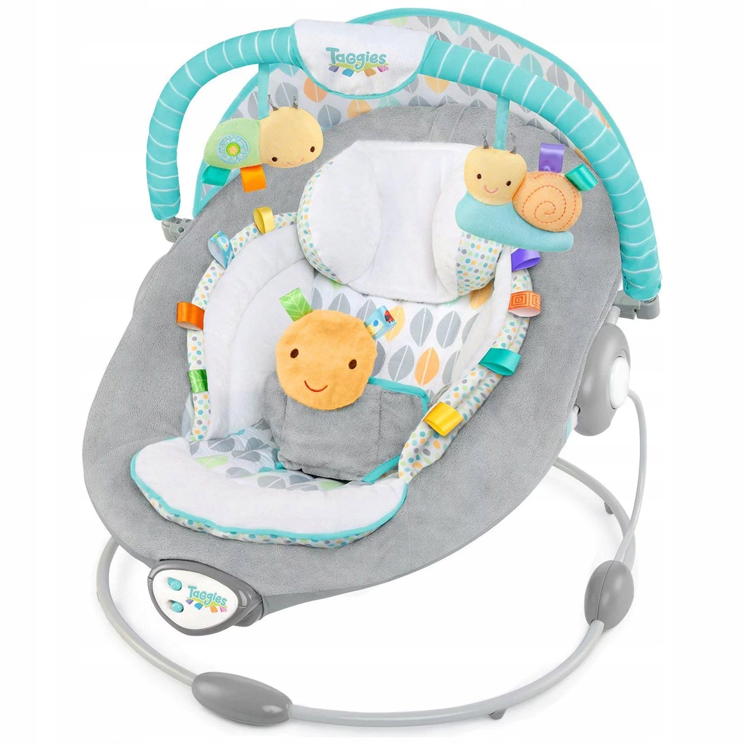 SNAIL LOUNGER - BRIGHT STARTS TAGGIES 60023