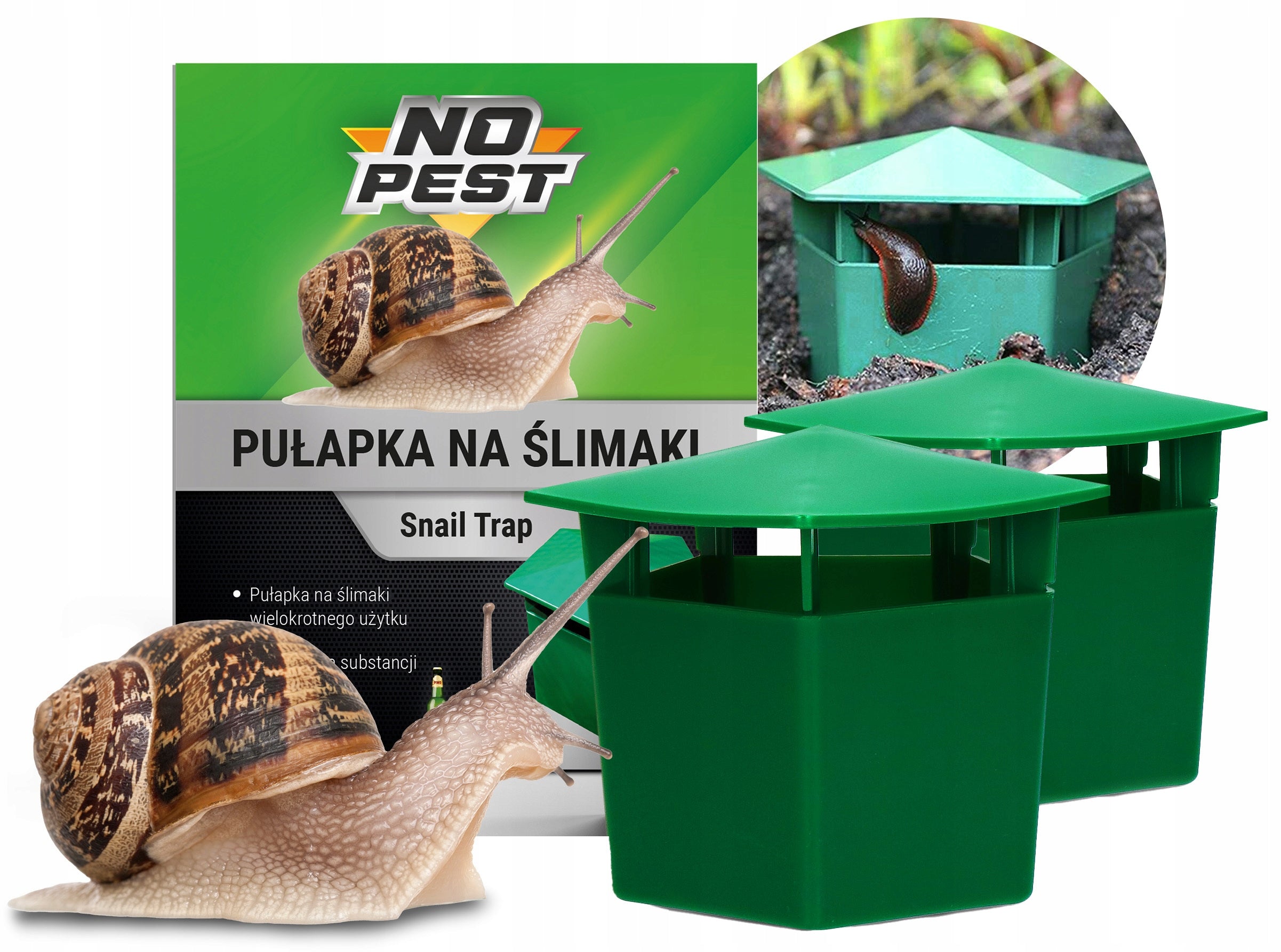 SNAIL TRAP AGAINST SNAILS SNAIL TRAP NO PEST (2 PCS)