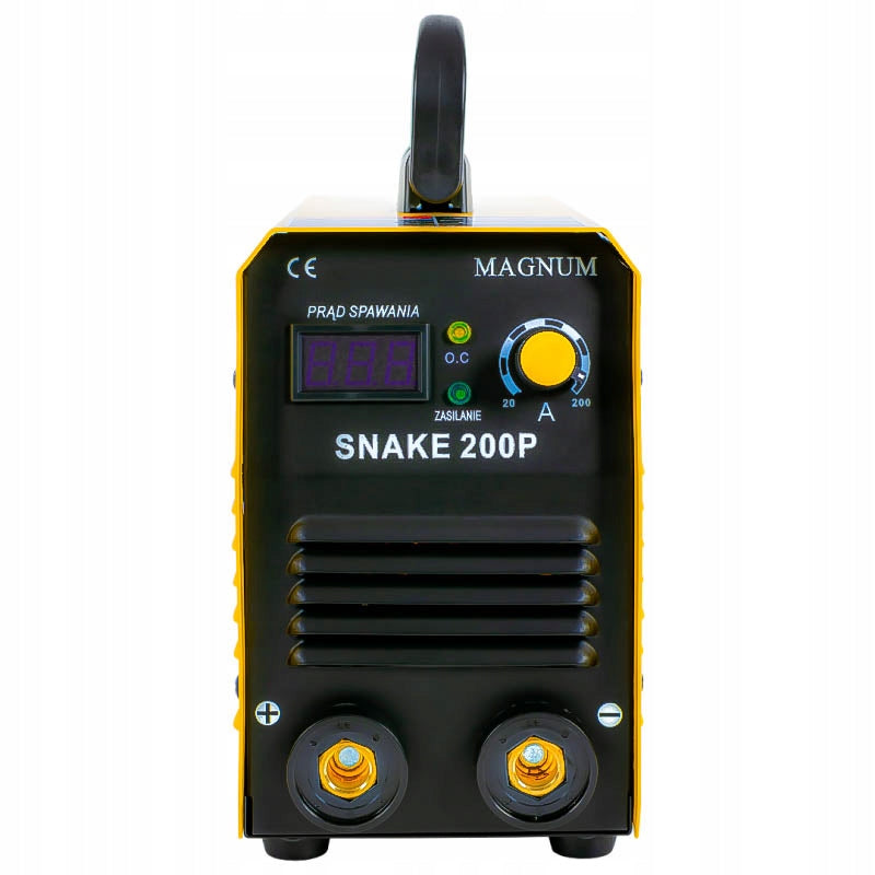 SNAKE 200PS MAGNUM 230V 200A MMA ELECTRODE INverter WELDER Brand Magnum