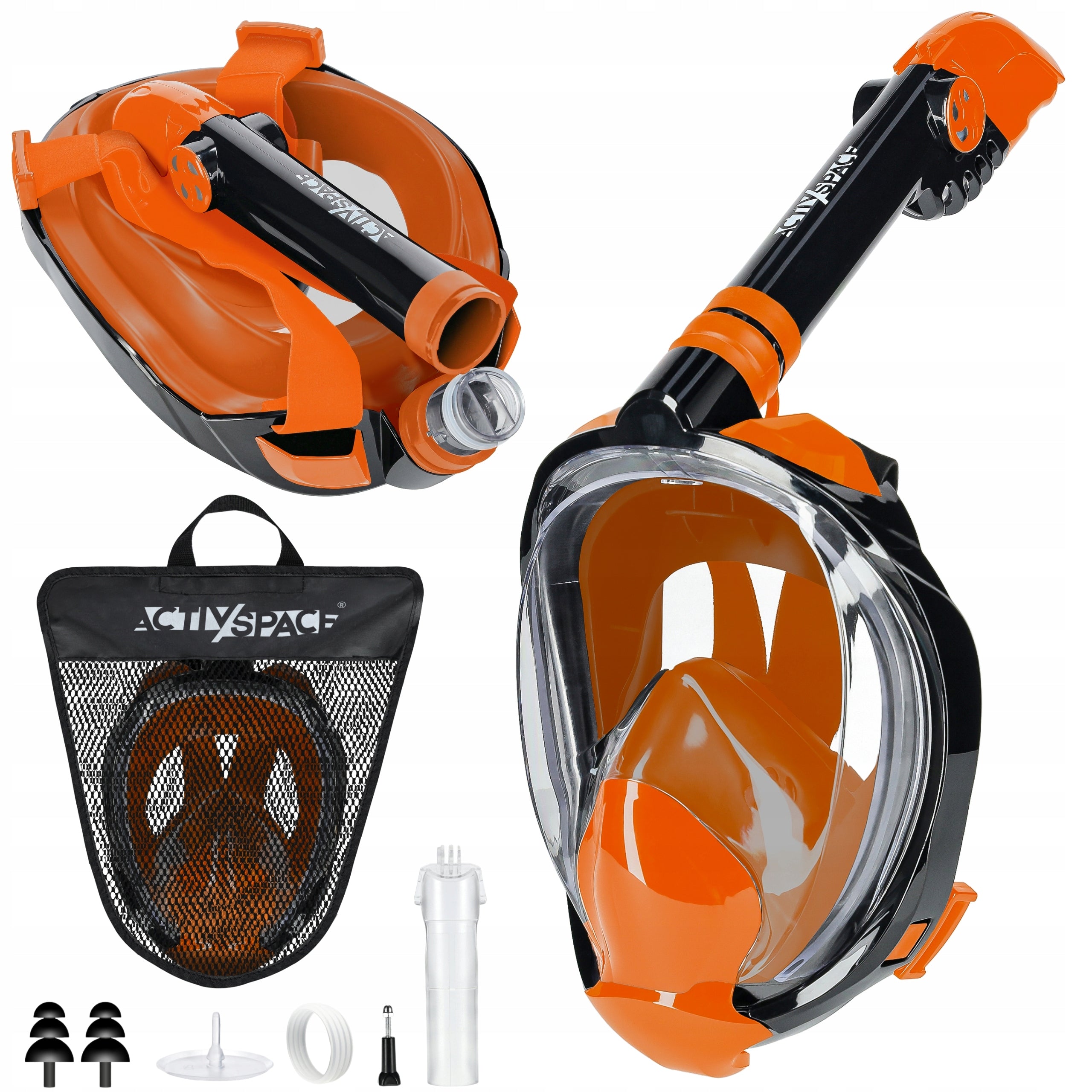 SNORKEL MASK FULL FACE FOR WATER DOES NOT EVAPORATE L/XL PRO