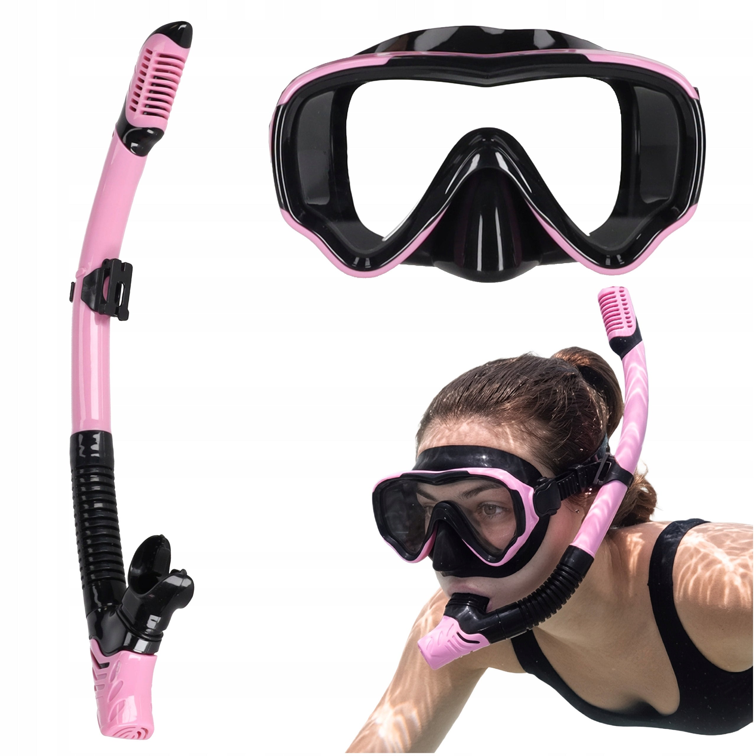 SNORKELING SET SNORKELLING MASK SNORKELING GLASSES Model KX2819_2