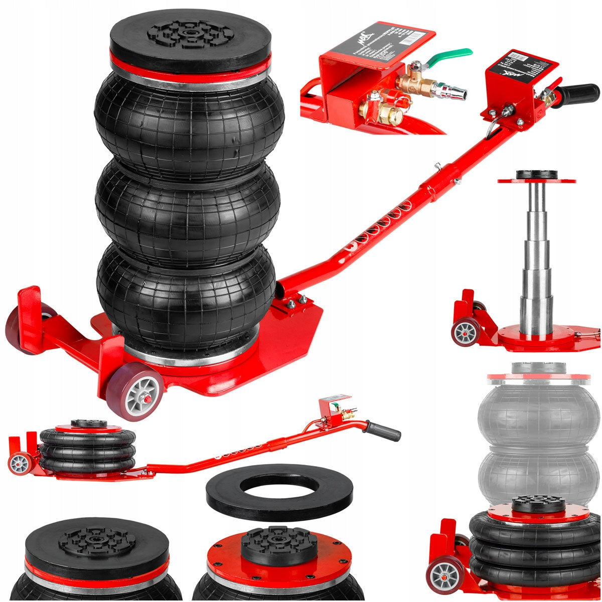 SNOWMAN PNEUMATIC LIFT CUSHION 3,5T CAR JACK 3500 KG