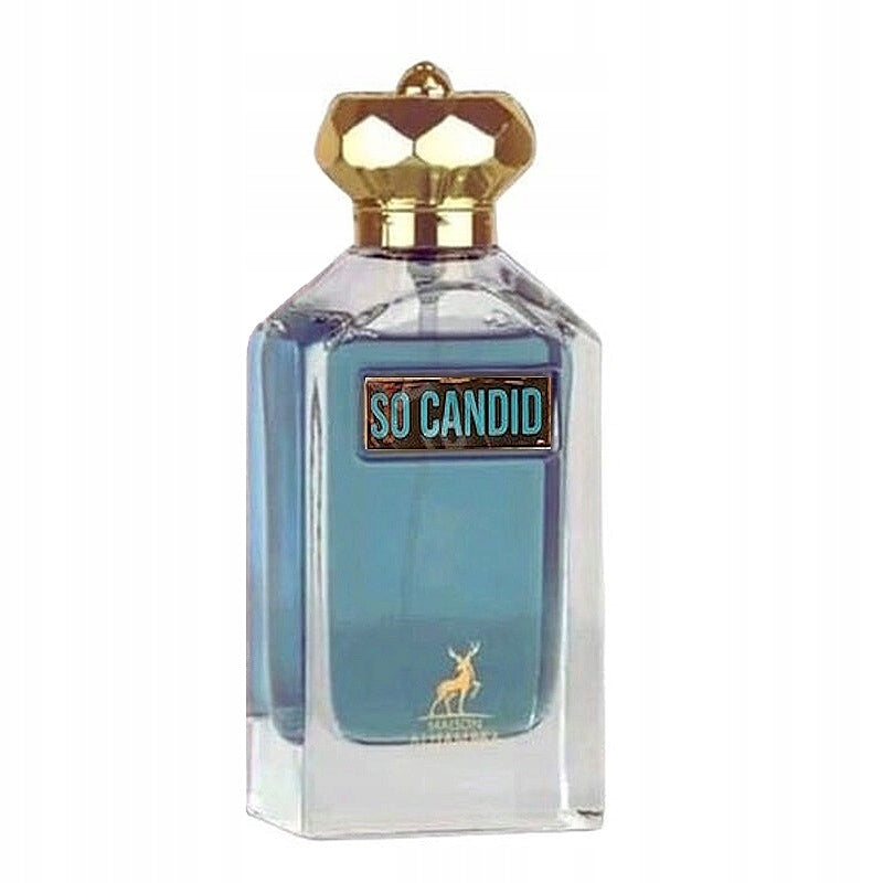 SO CANDID POUR HOMME MAISON ALHAMBRA 100ML EDP ORIGINAL ARABIC PERFUME Packaging status original