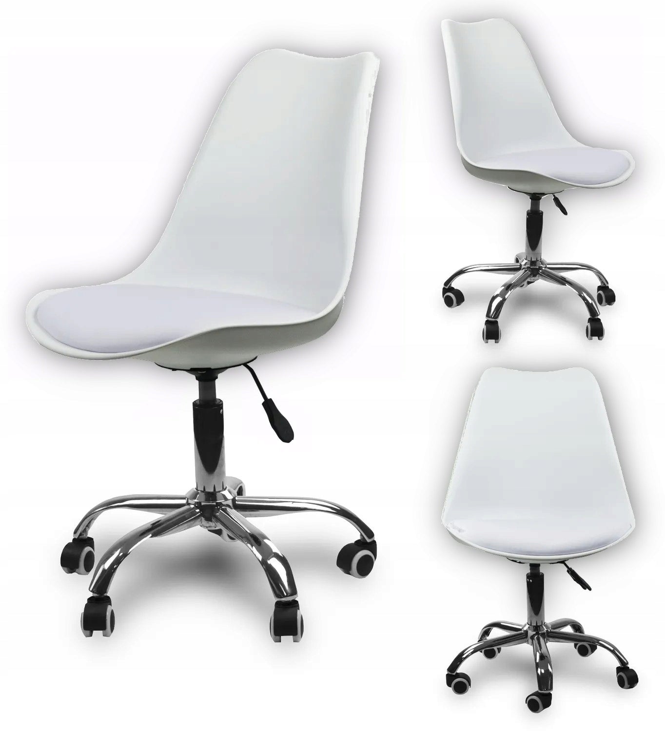 SOA Office SWIVEL CHAIR for Desk White