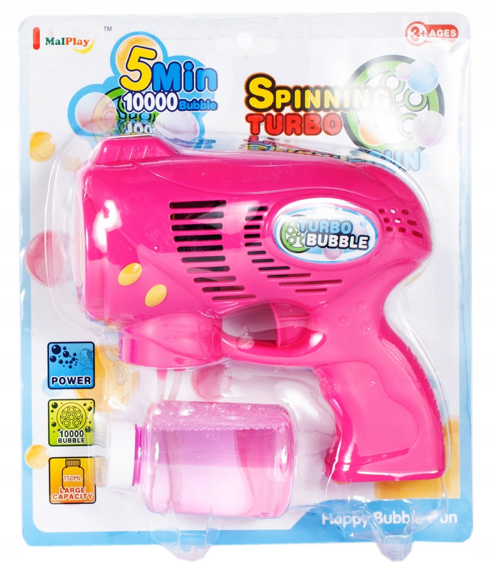 SOAP BUBBLE GUN AUTOMATIC MACHINE LIQUID SOAP BUBBLES FOR CHILDREN Kind machine