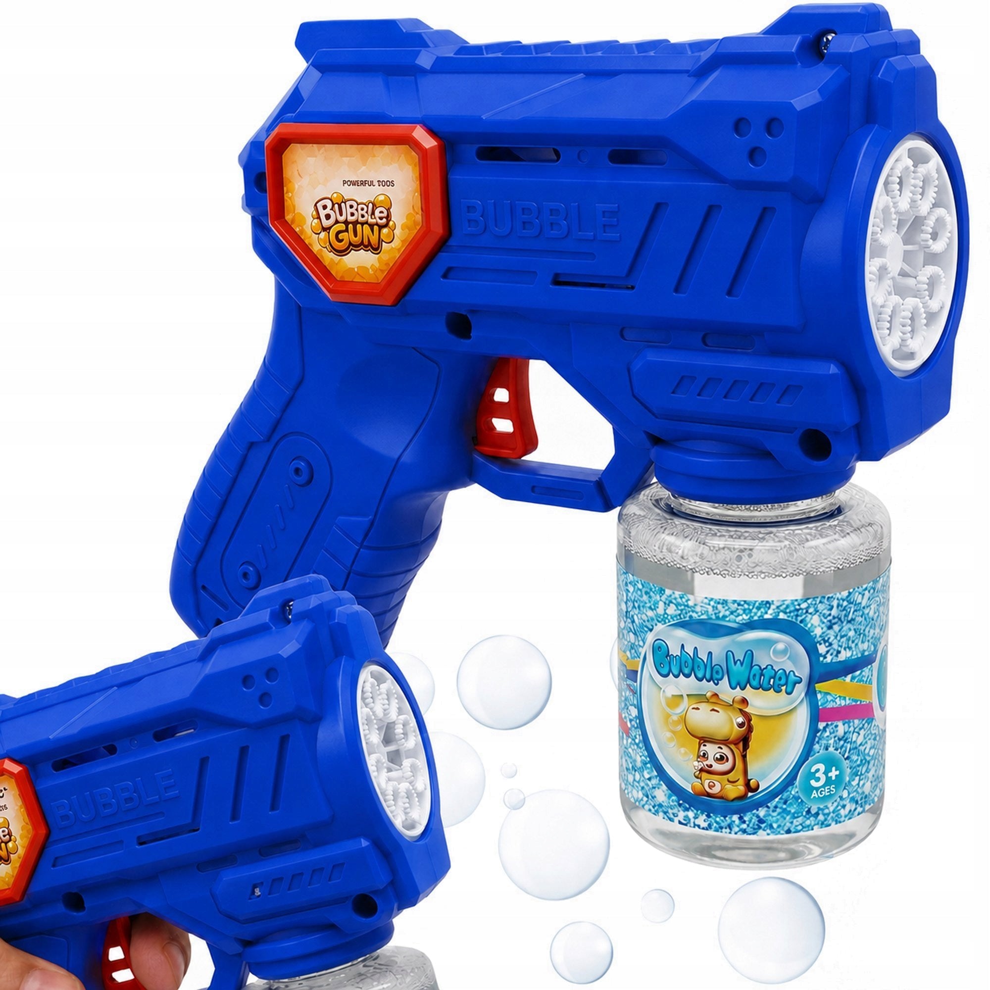 SOAP BUBBLE GUN FOR SOAP BUBBLES 70ML AUTOMATIC BATTERY OPERATED