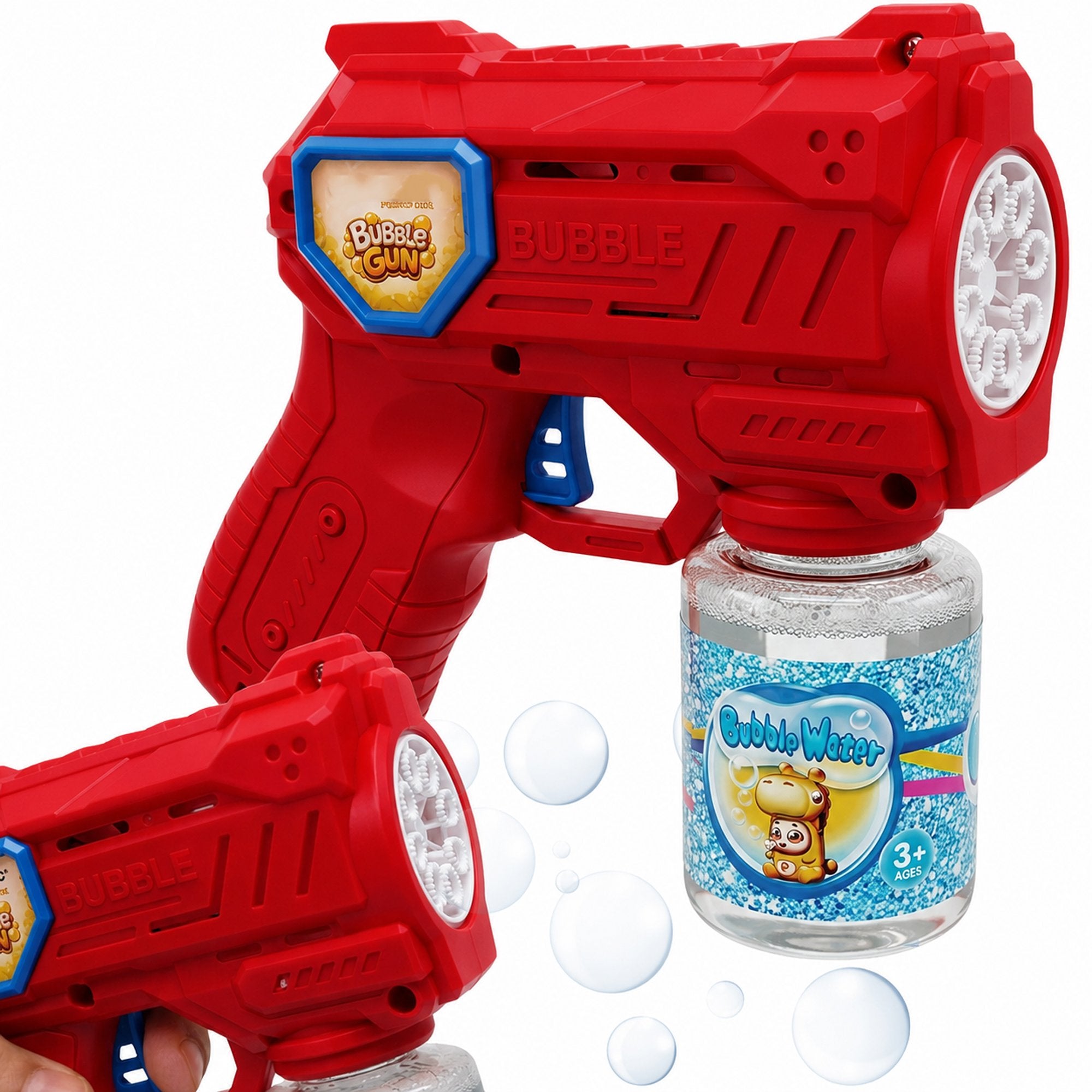 SOAP BUBBLE GUN FOR SOAP BUBBLES 70ML AUTOMATIC BATTERY OPERATED