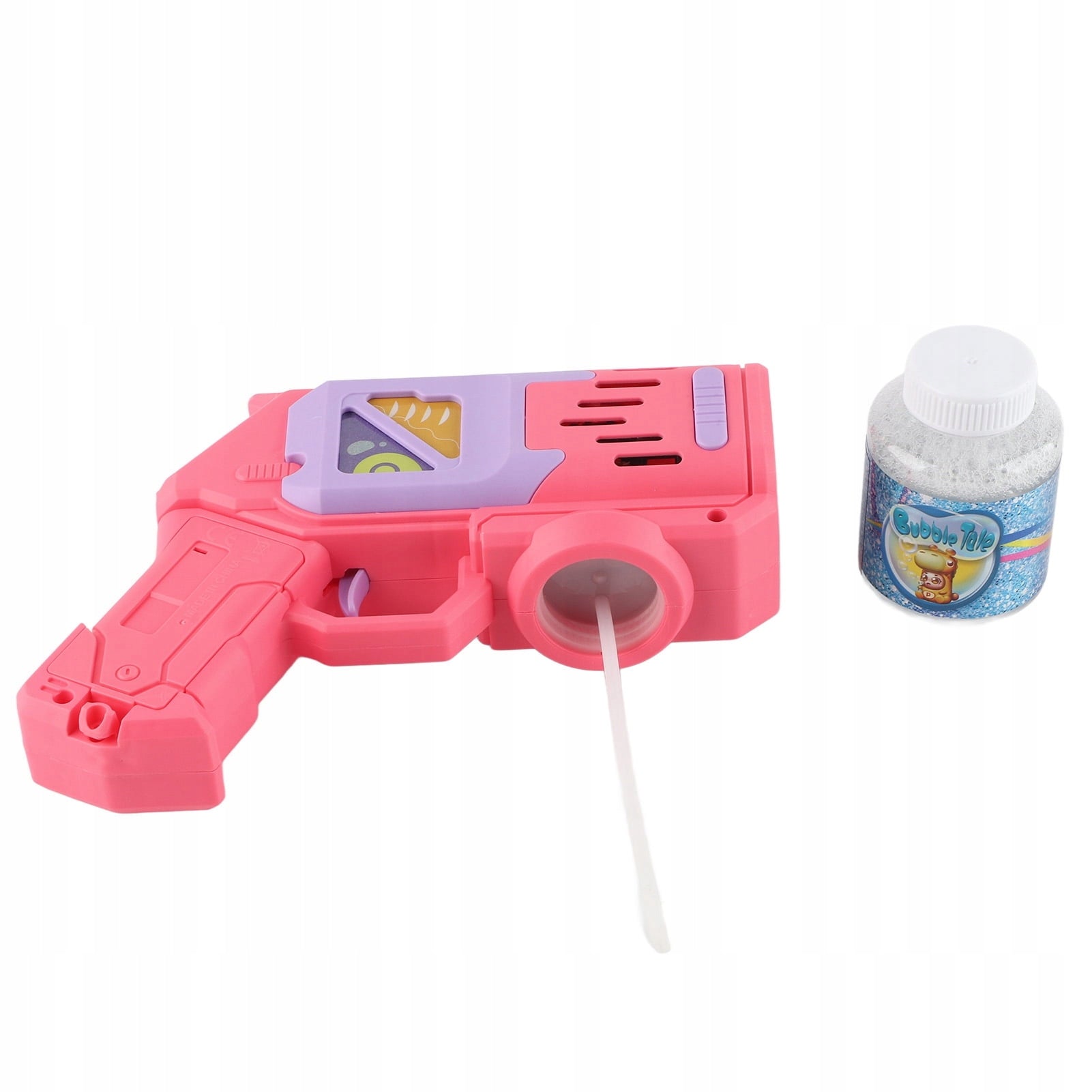 SOAP BUBBLE GUN SOAP BUBBLE MACHINE LED LIGHTING +LIQUID Kid's age 3+ years