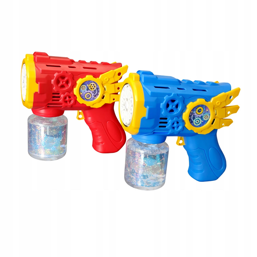 SOAP BUBBLE GUN SOAP BUBBLE MACHINE + LIQUID E2303 EMAJ Brand Emaj