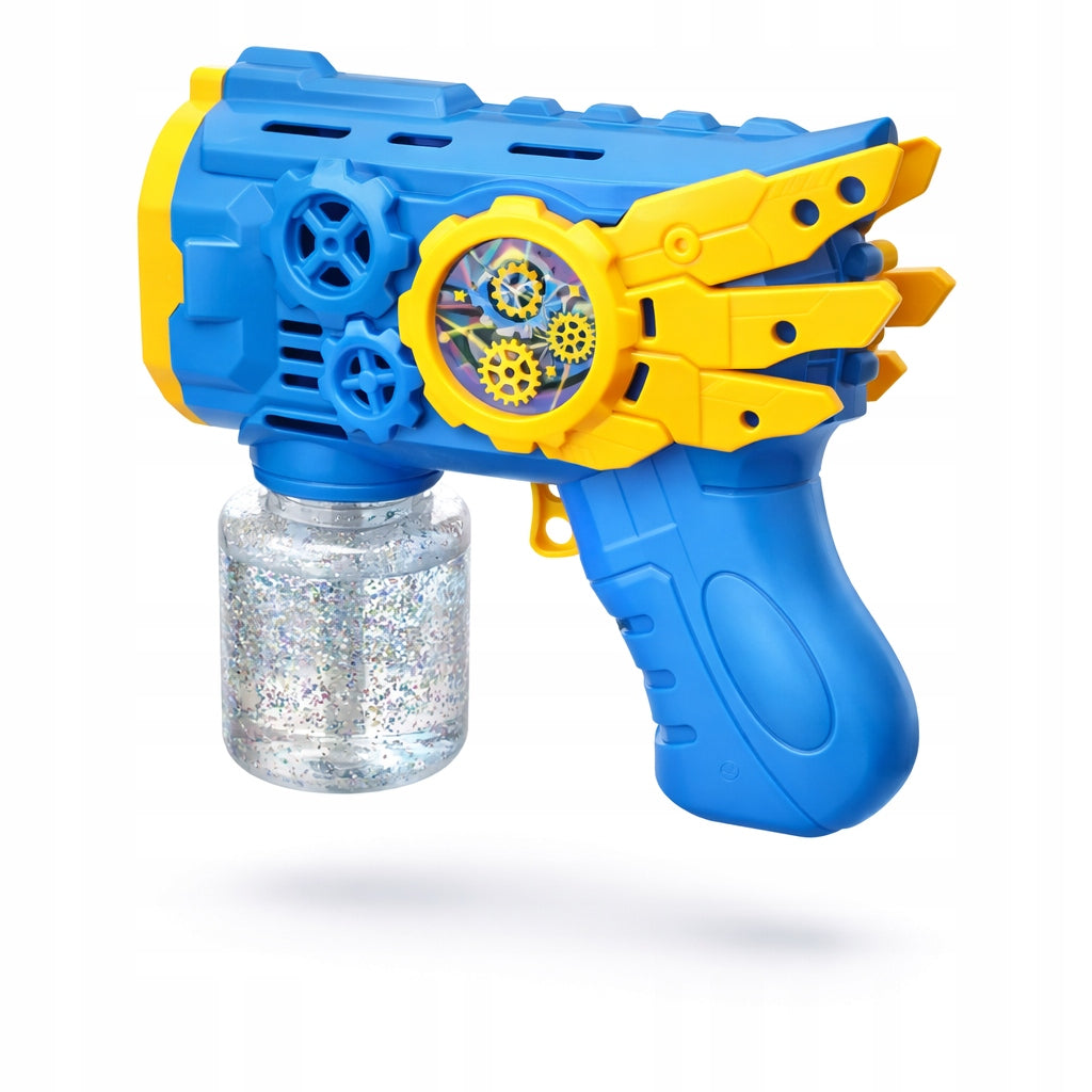 SOAP BUBBLE GUN SOAP BUBBLE MACHINE + LIQUID E2303 EMAJ Kid's age 3+ years